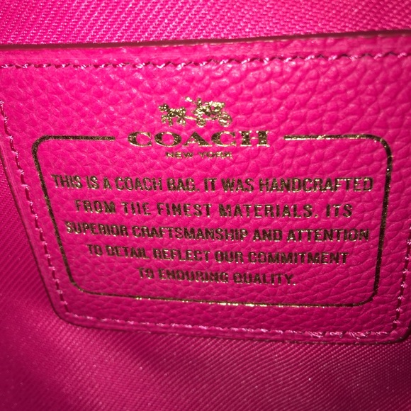 Brand NEW! COACH Tatum Whiplash in Pink Ruby - Picture 3 of 8